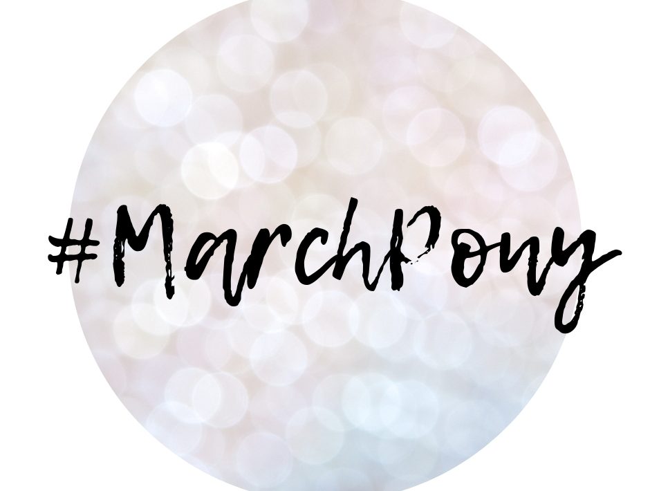 #marchpony challenge photo instagram